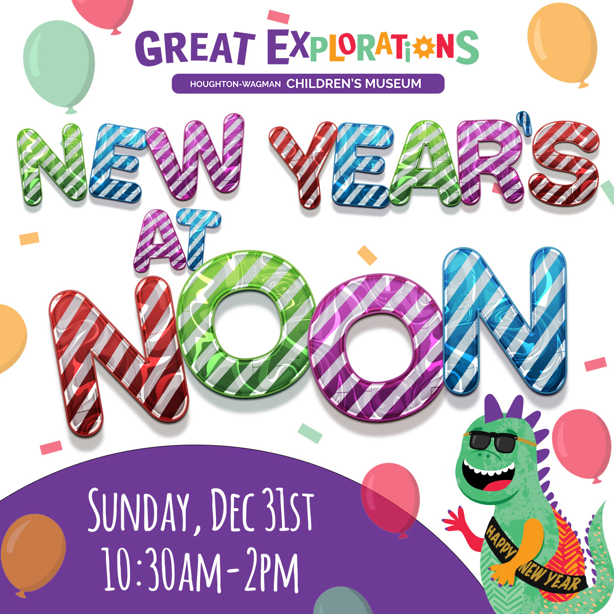 New Years at Noon promo poster.