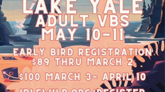 This graphic is for Lake Yale - Adult Special Needs Retreat