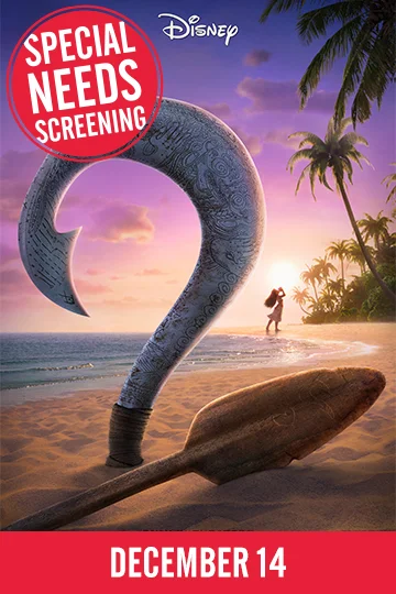 This graphic is a movie poster for Moana 2.